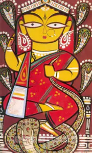 Roy, Jamini (Artist). Manasa, n.d. | Painting