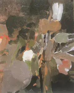 Raza, S.H. (Artist). Flare, 1969 | Painting