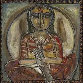 Dhumal, Rini (Artist). Untitled, 2019 | Painting