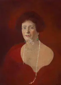 Sher-Gil, Amrita (Artist). Portrait of Mother, circa 1930 | Painting