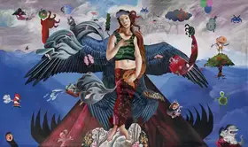 Raghava, K.K. (Artist). The Real Vandals Are the Restorers, 2015 | Painting