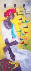 Mani, J. M. S. (Artist). Badami Series, n.d. | Painting