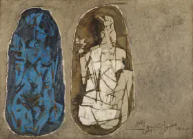 Husain, M.F. (Artist). Untitled, 1965 | Painting