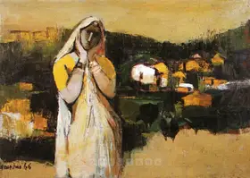 Das, Arup (Artist). Untitled, 1966 | Painting