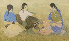 Bendre, N.S. (Artist). Untitled, 1989 | Painting