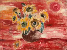 Ara, K.H. (Artist). Untitled (Flower Vase), n.d. | Painting