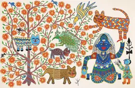 Baiga, Jodhaiya Bai (Artist). Untitled, n.d. | Painting