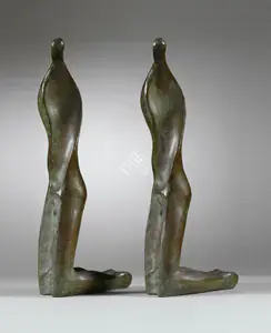 Dasgupta, Prodosh (Artist). Twins, 1973 | Sculpture