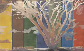 Sabavala, Jehangir (Artist). Stag-Antlered Tree II, 2001 | Painting