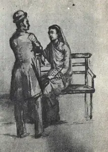 Varma, Raja Ravi (Artist). Unpublished, 1990s | Drawing