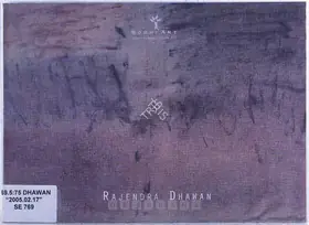 Dhawan, Rajendra (Artist). Sadhana, 2005 | Solo Exhibition Catalogue | 00875553