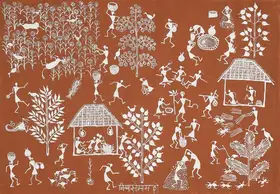 Mashe, Jivya Soma (Artist). Untitled, n.d. | Painting
