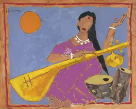 Husain, M.F. (Artist). Untitled, n.d. | Painting