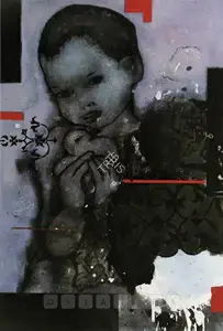 Komu, Riyas (Artist). My Art Training - II, 2002 | Painting