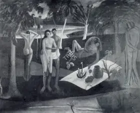 Beling, W.G. (Artist). Bathers, n.d. | Painting
