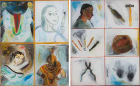 Pushpamala (Artist). Untitled, 1992 | Painting