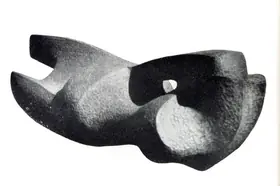 Kar, Chintamoni (Artist). Reclined Figure, n.d. | Sculpture