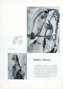 Anonymous (Essayist). Krishen Khanna. In <i>Marg - The Heritage of Punjab.</i> 10(2), p. 64. Bombay: Marg, March 1957 | Essay | FineArts | 00668854