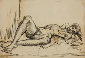 Sabavala, Jehangir (Artist). Reclining Nude, 1949 | Painting