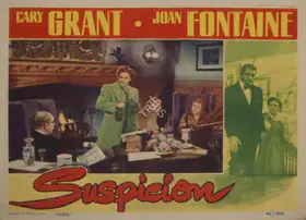 Hitchcock, Alfred (Producer), Suspicion, 1941 | Lobby Card