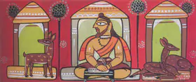 Roy, Jamini (Artist). Untitled, n.d. | Painting