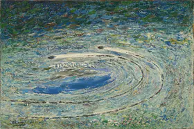 Hebbar, K.K. (Artist). Pond, 1991 | Painting