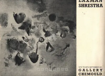 Shreshtha, Laxman (Artist). Laxman Shreshtha, 1971 | Solo Exhibition Catalogue | 00876088