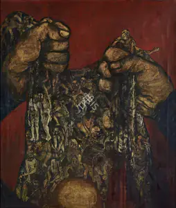 Navjot (Artist). Squeeze, 1974 | Painting