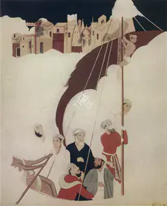 Unknown (Artist). Fatehpur Sikri, n.d. | Painting