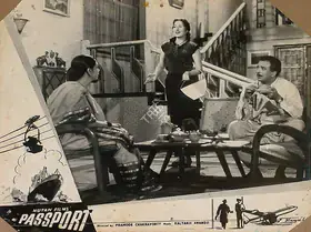 Chakravorty, Pramod (Producer), Passport, 1961 | Lobby Card