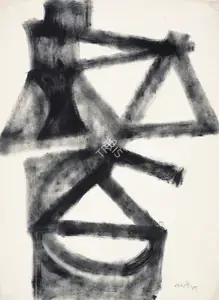 Gaitonde, V.S. (Artist). Untitled, 1959 | Drawing