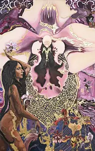Suleman, Shilo Shiv (Artist). Naayika - Just a Girl, 2024 | Painting