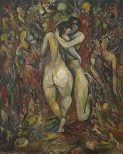 Sen, Abani (Artist). Untitled, n.d. | Painting