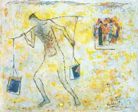 Hebbar, K.K. (Artist). Untitled, n.d. | Painting