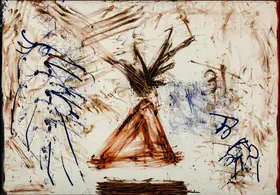 Swaminathan, J. (Artist). Untitled (Abstract), 1993 | Painting