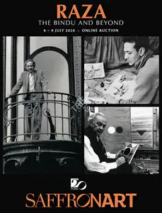 Saffronart Auction House Raza - The Bindu and Beyond 09 July 2020 Online Auction Catalogue EconomicsArt 00857704