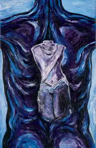 Kalkur, Ramesh (Artist). Scene Eight: Episode of Mahakal, 2007 | Painting