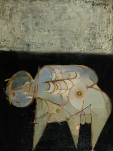 Bose, Arun (Artist). Untitled, 1967 | Painting