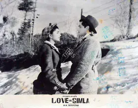 Dhuri, D.K. (Cinematographer), Love In Simla, 1960 | Lobby Card