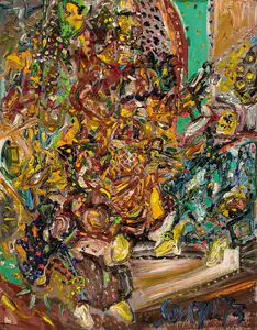 Souza, F.N. (Artist). Untitled, 1973 | Painting
