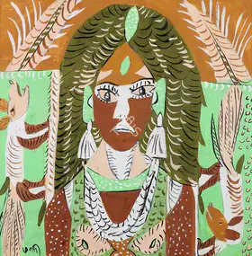 Subramanyan, K.G. (Artist). Untitled, n.d. | Painting