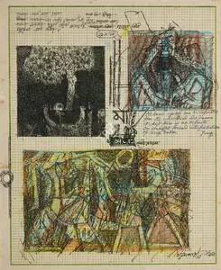 Pyne, Ganesh (Artist). Untitled, 1995 | Painting