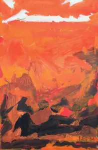 Raza, S.H. (Artist). Riyaz, 2005 | Painting