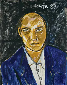 Souza, F.N. (Artist). Untitled, 1989 | Painting