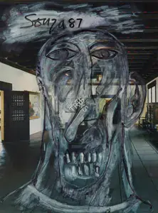 Souza, F.N. (Artist). Untitled, 1987 | Painting