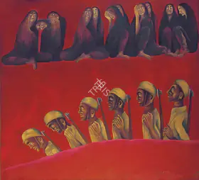 Caur, Arpana (Artist). Where Are All The Soldiers, 1984 | Painting