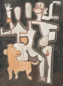Kulkarni, K.S. (Artist). Untitled, c.1970s | Painting