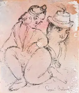 Burman, Sakti (Artist). Untitled, 2020 | Painting