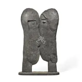 Shah, Himmat (Artist). Untitled (The Kiss), 2000 | Sculpture