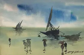 Dhond, P.A. (Artist). Untitled, n.d. | Painting